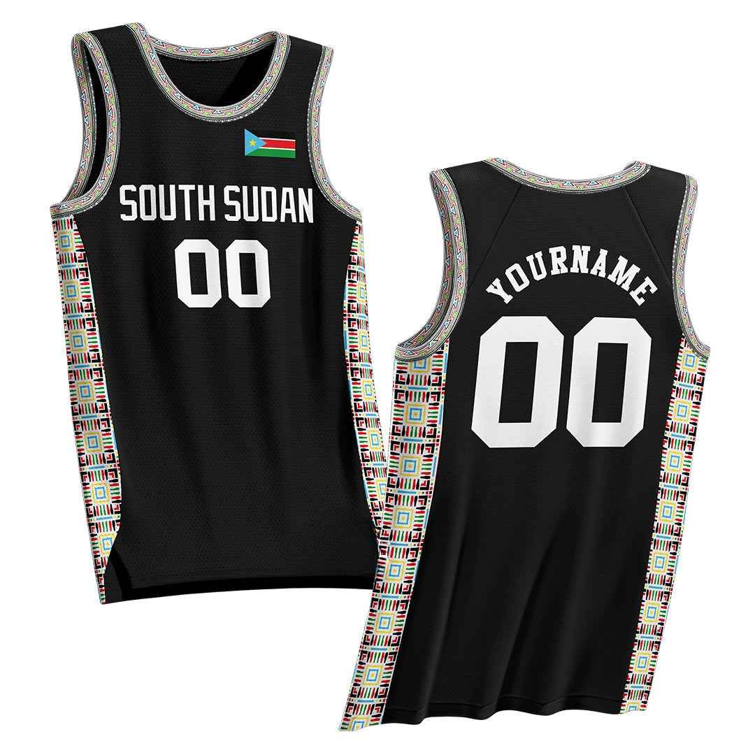 South Sudan Heritage Custom Basketball Jersey