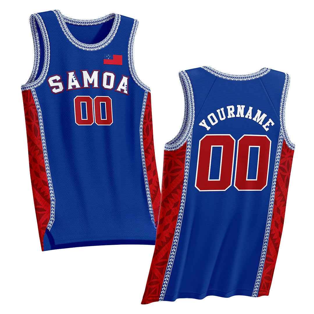 Samoa Heritage Custom Basketball Jersey