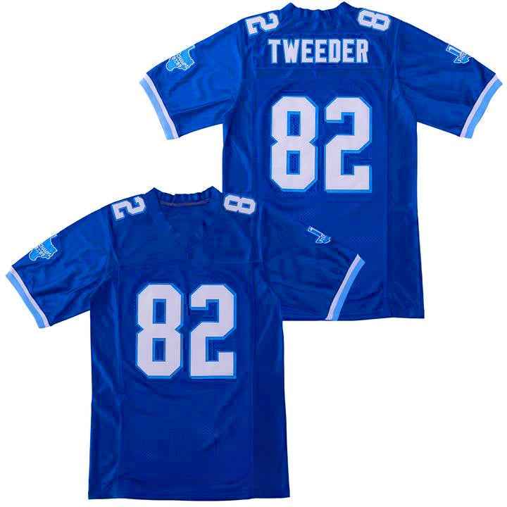 Charlie Tweeder Varsity Blues West Canaan Coyotes Football Jersey