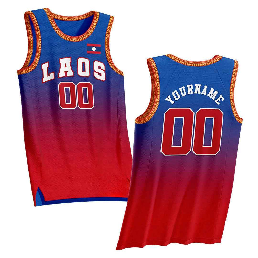 Laos Heritage Custom Basketball Jersey