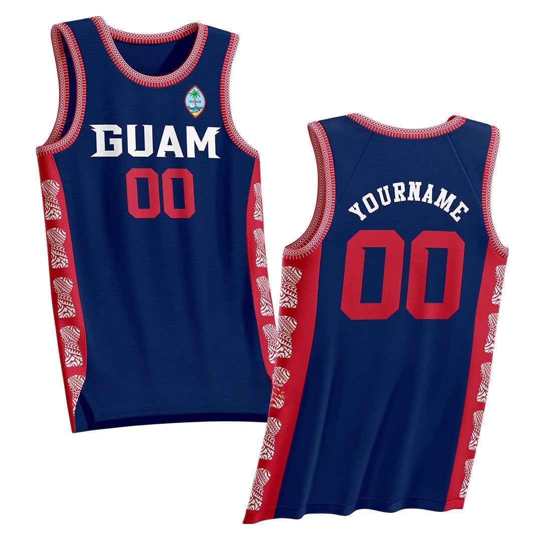 Guam Heritage Custom Basketball Jersey