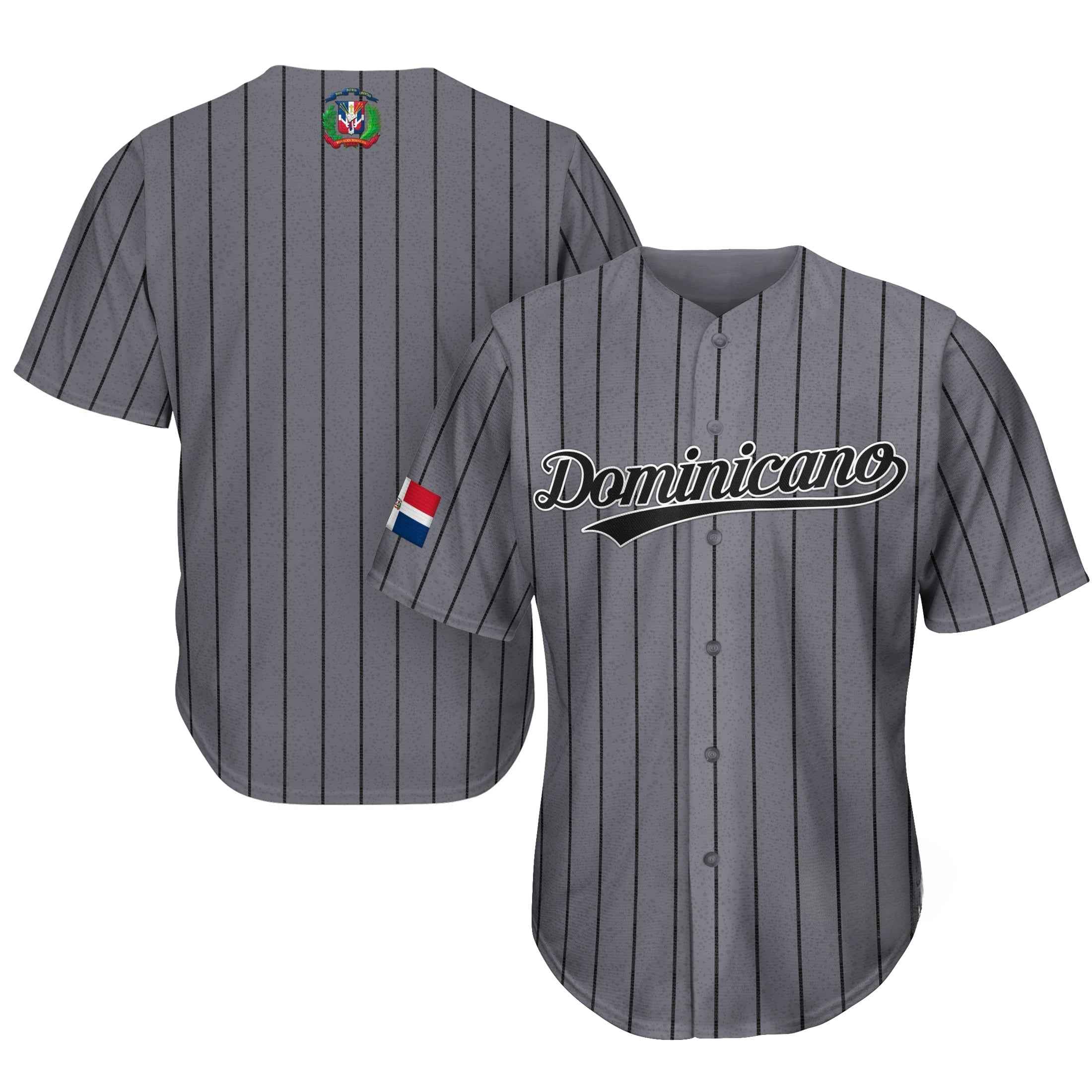 Dominican Republic 'Platano Verde' Baseball Jersey